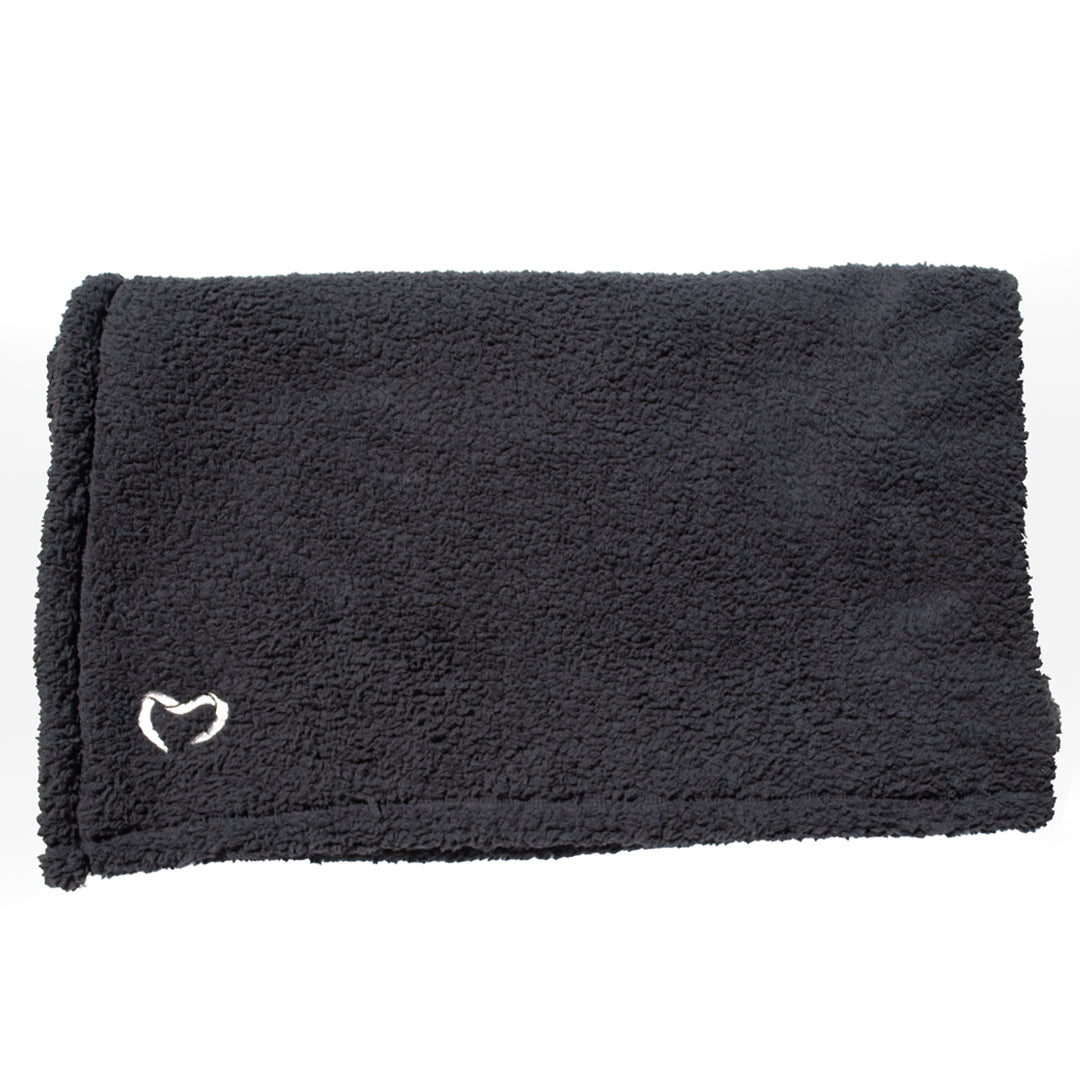 Black Sherpa Blanket